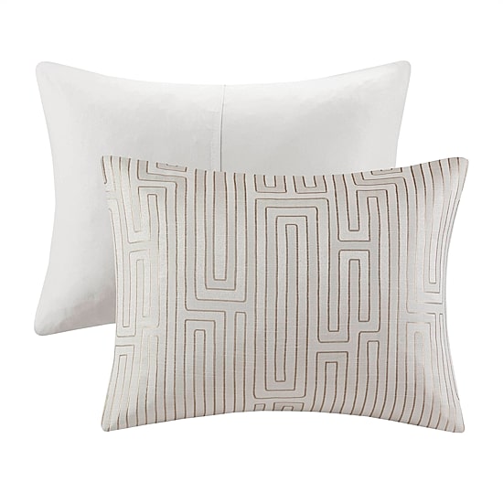 Madison Park Hayden 10-Piece Luxury Jacquard Comforter & Quilt Set