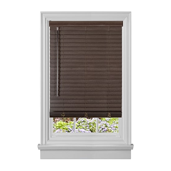 Achim Gii Madera Falsa 2" Cordless Faux Wood Blind