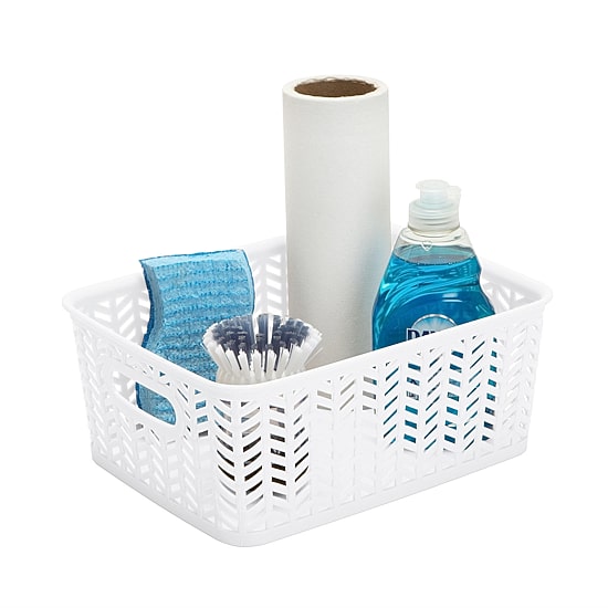 Kennedy International 8" X 10" Weave Plastic Storage Box