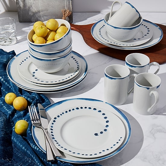 Tabletops Unlimited Isla 16-pc. Porcelain Dinnerware Set