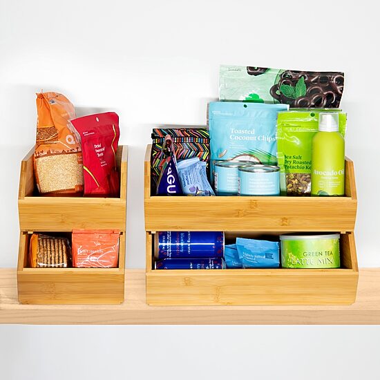 Home Expressions Medium Stackable Storage Bin