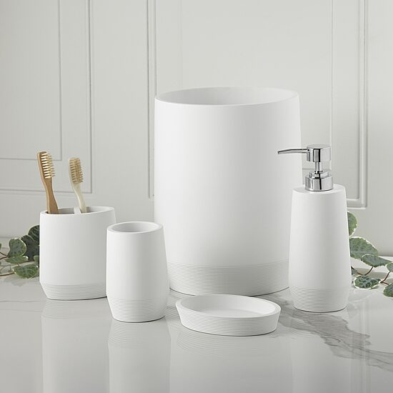 Avanti Arbor White Toothbrush Holder