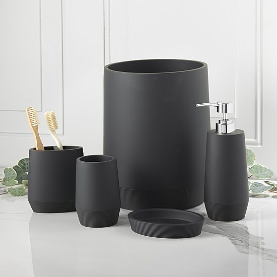 Avanti Arbor Black Toothbrush Holder