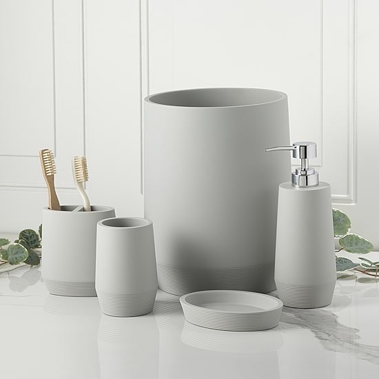 Avanti Arbor Gray Toothbrush Holder