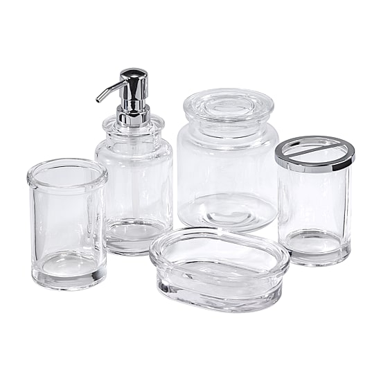 Avanti Cali Glass Toothbrush Holder