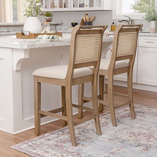 Linon Enderlin Counter Height Bar Stool