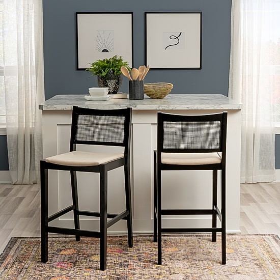 Linon Beymer 1 Pair Bar Stool