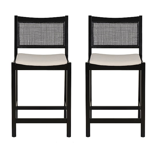 Linon Beymer 1 Pair Counter Height Bar Stool