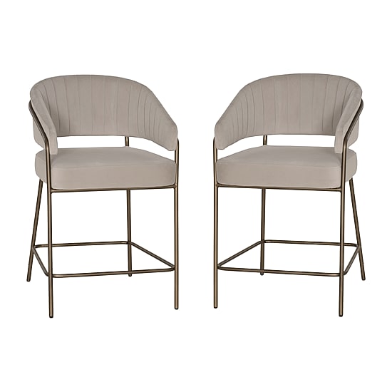 Linon Kinneloa 1 Pair Counter Height Bar Stool