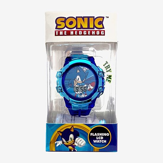 Sonic the Hedgehog Boys Blue Strap Watch Snc4415mjc