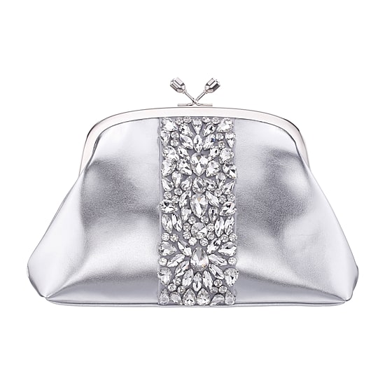 N By Nina Crystal Frame Evening Bag