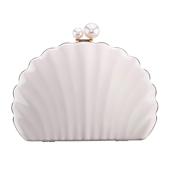 N By Nina Seashell Minaudiere Evening Bag