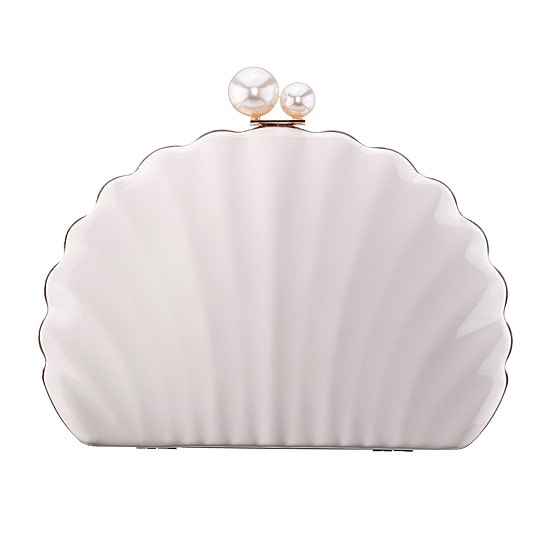 N By Nina Seashell Minaudiere Evening Bag