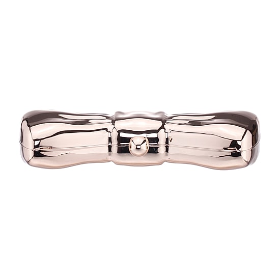 N By Nina Metal Bow Minaudiere Evening Bag