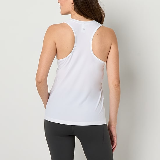 Xersion Womens U Neck Sleeveless Performance Tank Top Tall