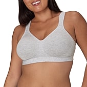 Playtex 18 Hour Cotton Stretch Ultimate Lift & Support Full Coverage Wireless Full Coverage Bra Us474c