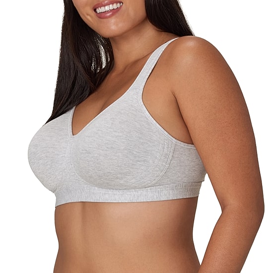 Playtex 18 Hour Cotton Stretch Ultimate Lift & Support Full Coverage Wireless Full Coverage Bra Us474c