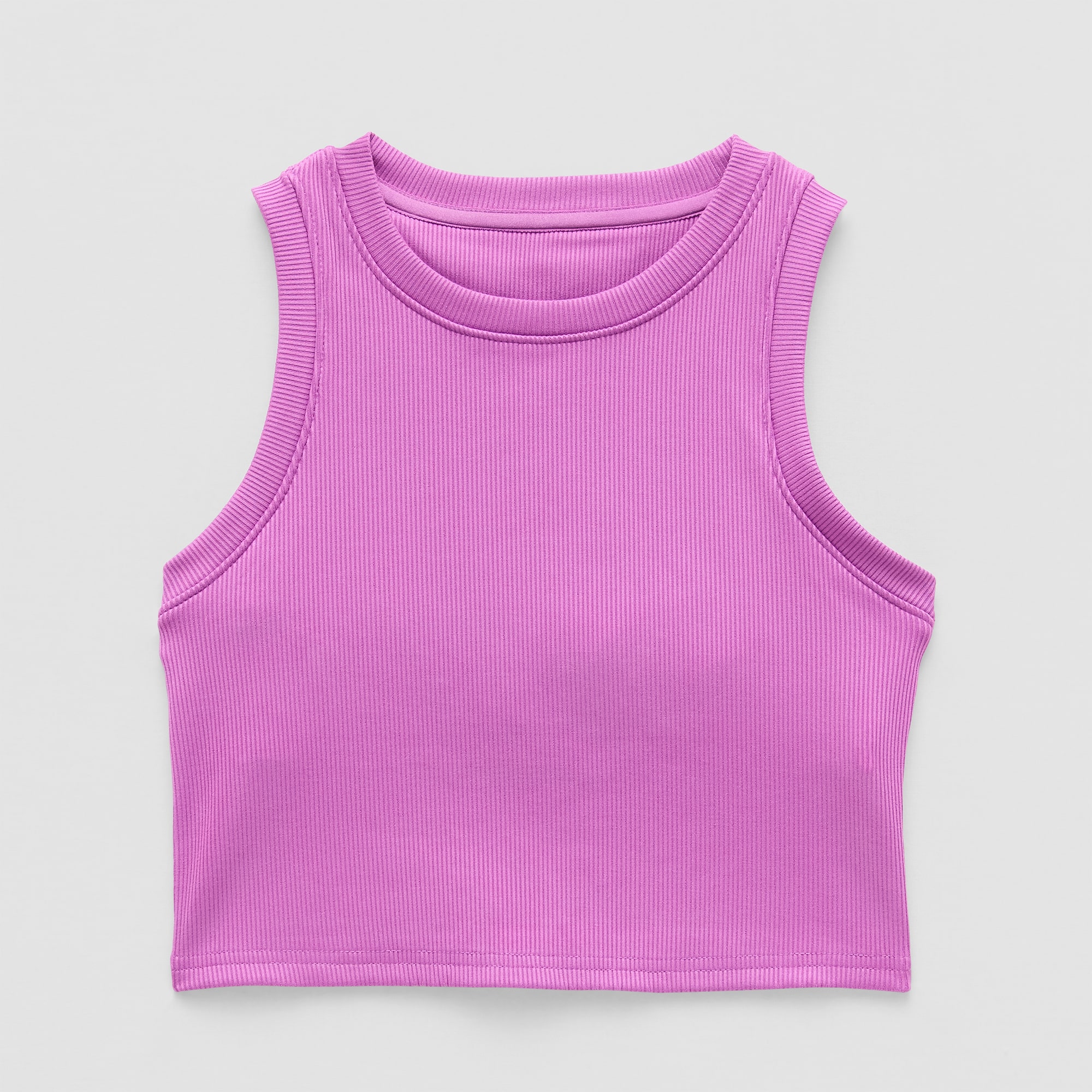 Xersion Ribbed Little & Big Kid Girls Long Line Bra Tank