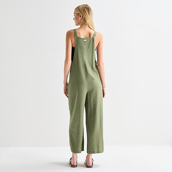 Hurley Womens Sleeveless Juniors Jumpsuit