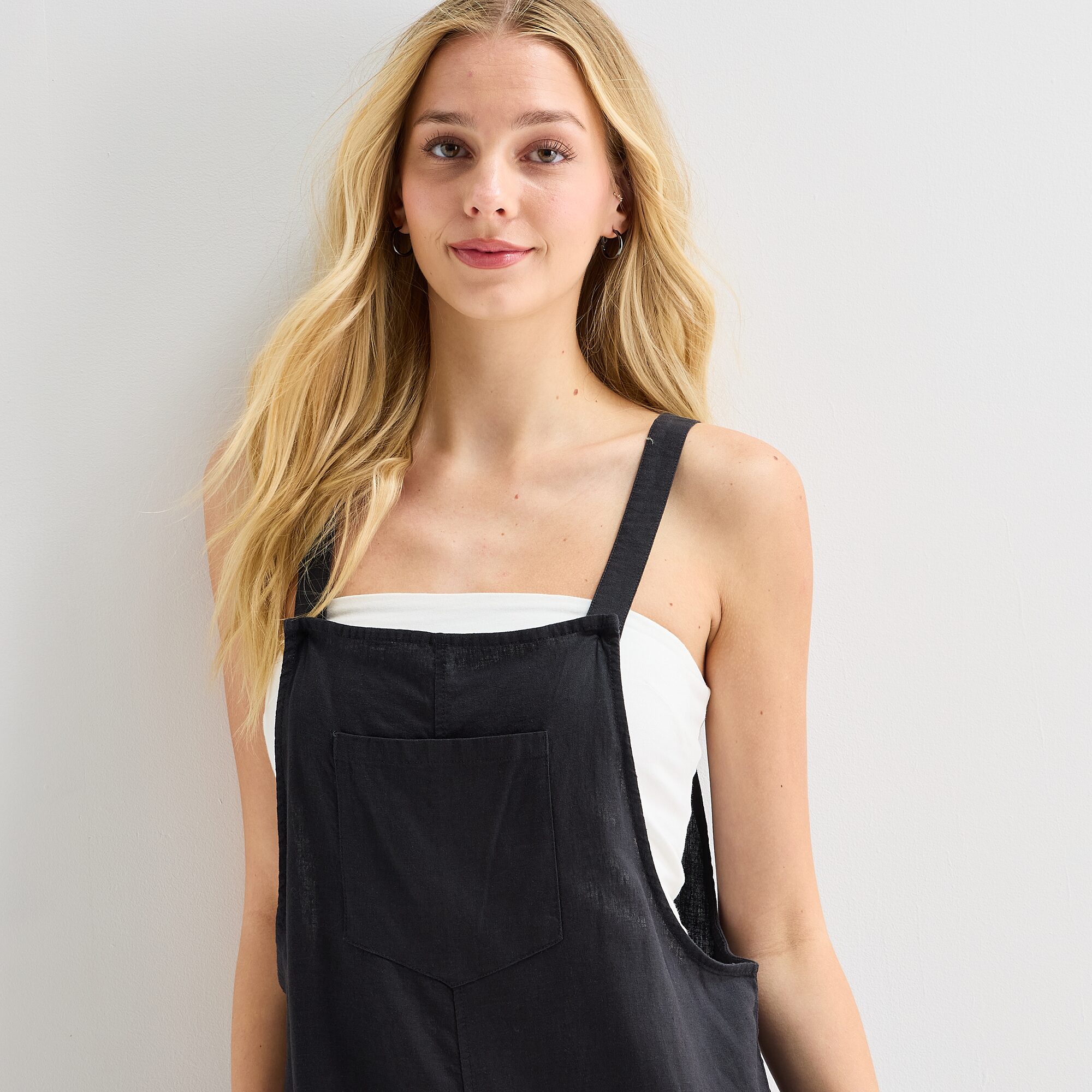 Hurley Womens Sleeveless Juniors Jumpsuit