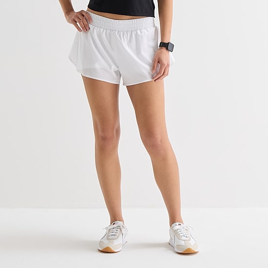 Xersion Ruffle Womens 3 1/2" Running Short