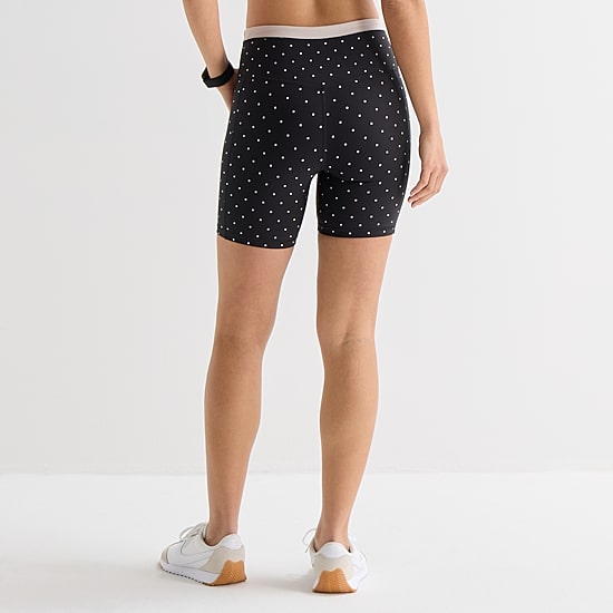 Xersion EverUltra™ Womens 6" High Rise Stretch Fabric Quick Dry Bike Short