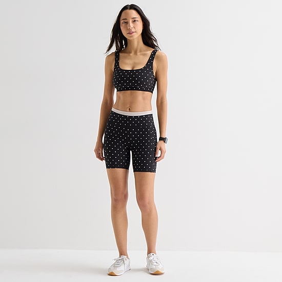 Xersion EverUltra™ Womens 6" High Rise Stretch Fabric Quick Dry Bike Short