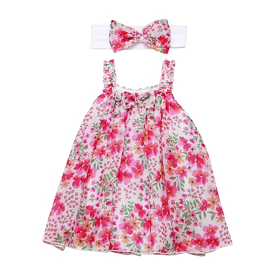 Baby Starters Baby Girls 2-pc. Sleeveless A-Line Dress