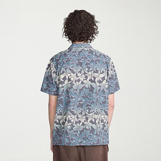 VOLCOM Mens Short Sleeve Regular Fit Button-Down Shirt