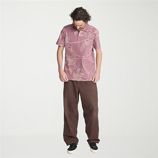 VOLCOM Mens Regular Fit Short Sleeve Polo Shirt