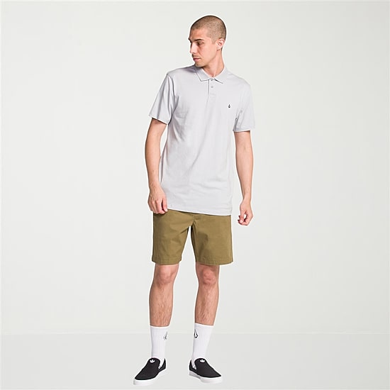 VOLCOM Mens Regular Fit Short Sleeve Polo Shirt