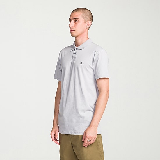 VOLCOM Mens Regular Fit Short Sleeve Polo Shirt