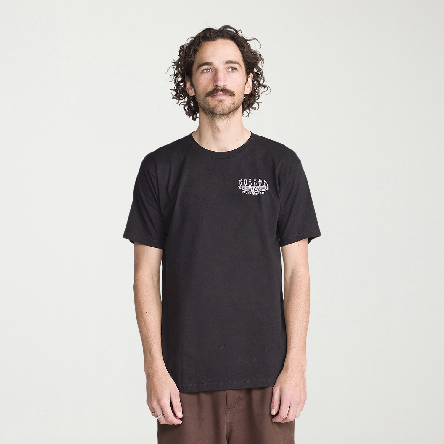 VOLCOM Mens Crew Neck Short Sleeve Regular Fit Graphic T-Shirt
