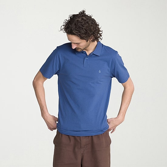 VOLCOM Mens Regular Fit Short Sleeve Polo Shirt