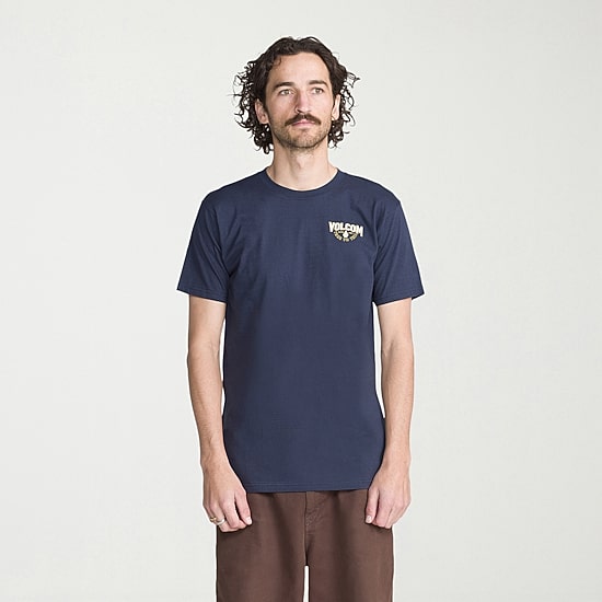 VOLCOM Mens Crew Neck Short Sleeve Regular Fit Graphic T-Shirt