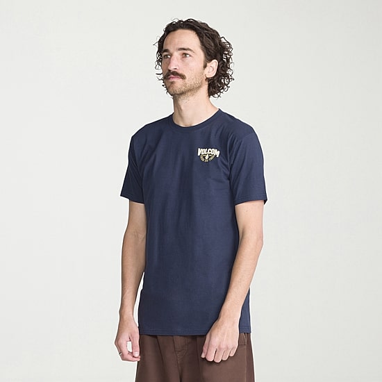 VOLCOM Mens Crew Neck Short Sleeve Regular Fit Graphic T-Shirt
