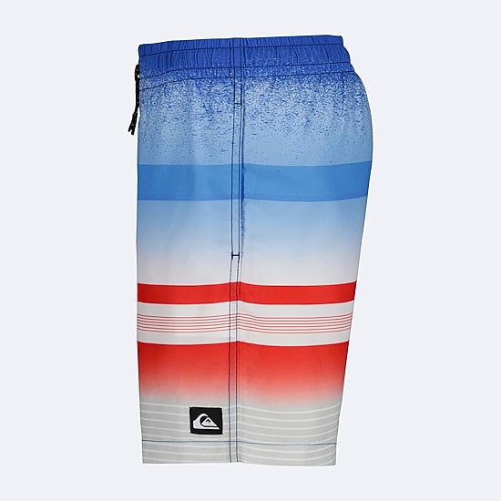 Quiksilver Big Kid Boys Striped Swim Trunks