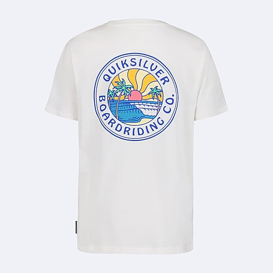 Quiksilver Big Kid Boys Crew Neck Short Sleeve Regular Fit Graphic T-Shirt