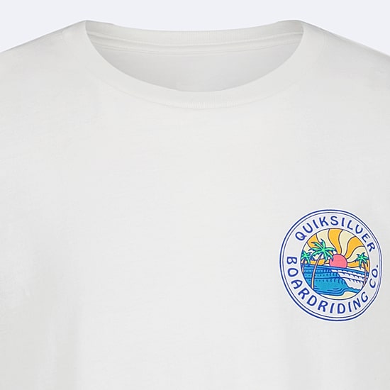 Quiksilver Big Kid Boys Crew Neck Short Sleeve Regular Fit Graphic T-Shirt