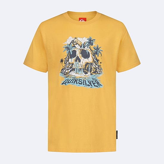 Quiksilver Big Kid Boys Crew Neck Short Sleeve Regular Fit Graphic T-Shirt
