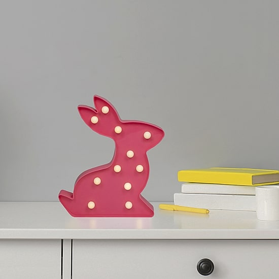 Northlight 10" Led Lighted Bunny Marquee Lights