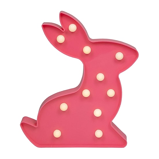 Northlight 10" Led Lighted Bunny Marquee Lights