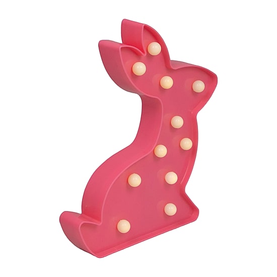 Northlight 10" Led Lighted Bunny Marquee Lights