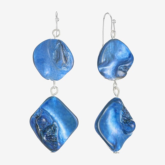 Mixit Womens Drop Earrings