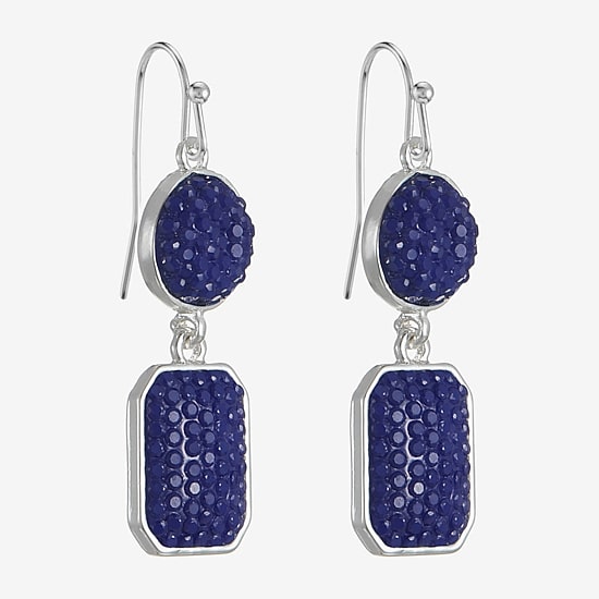 Mixit Womens Drop Earrings