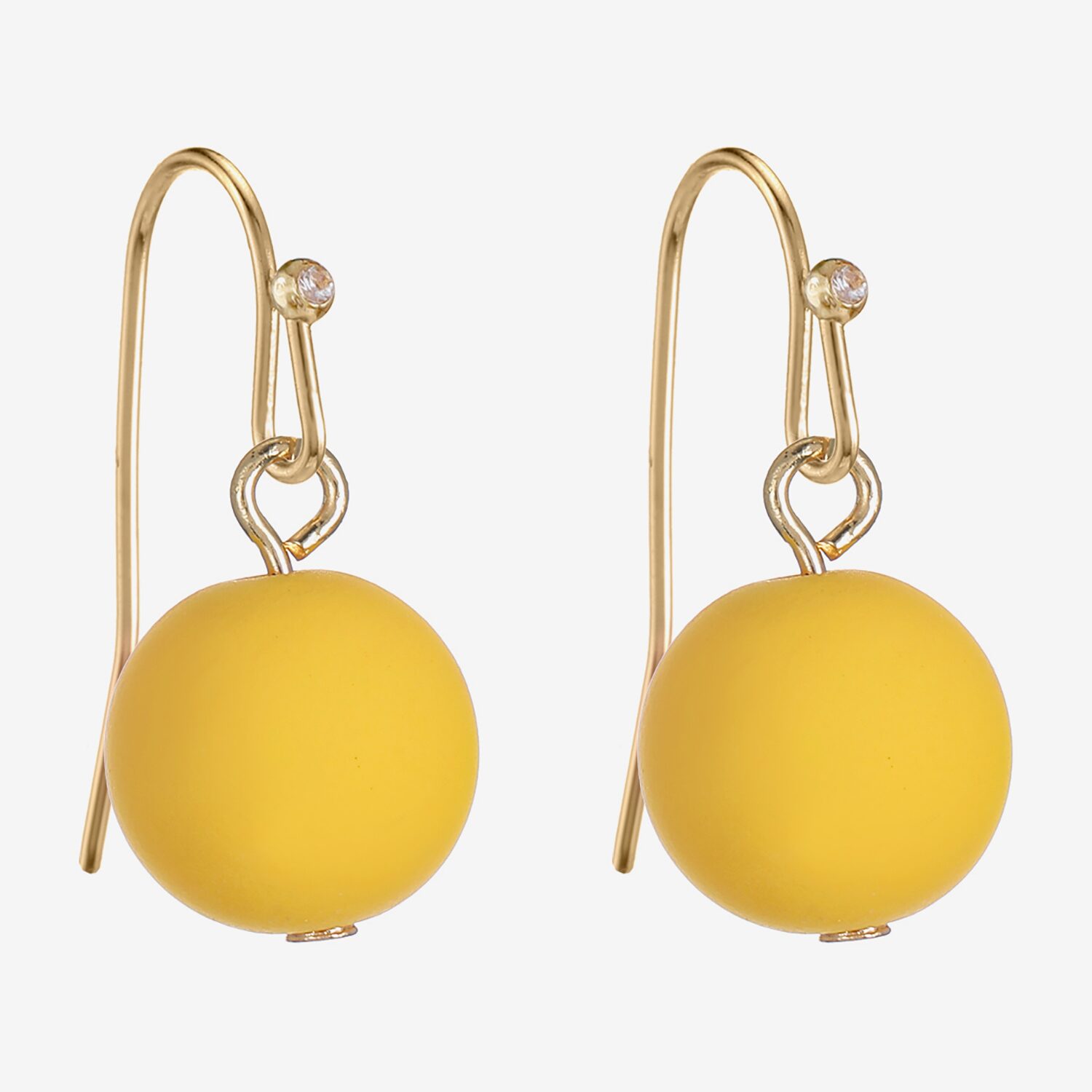 Liz Claiborne Womens Round Drop Earrings