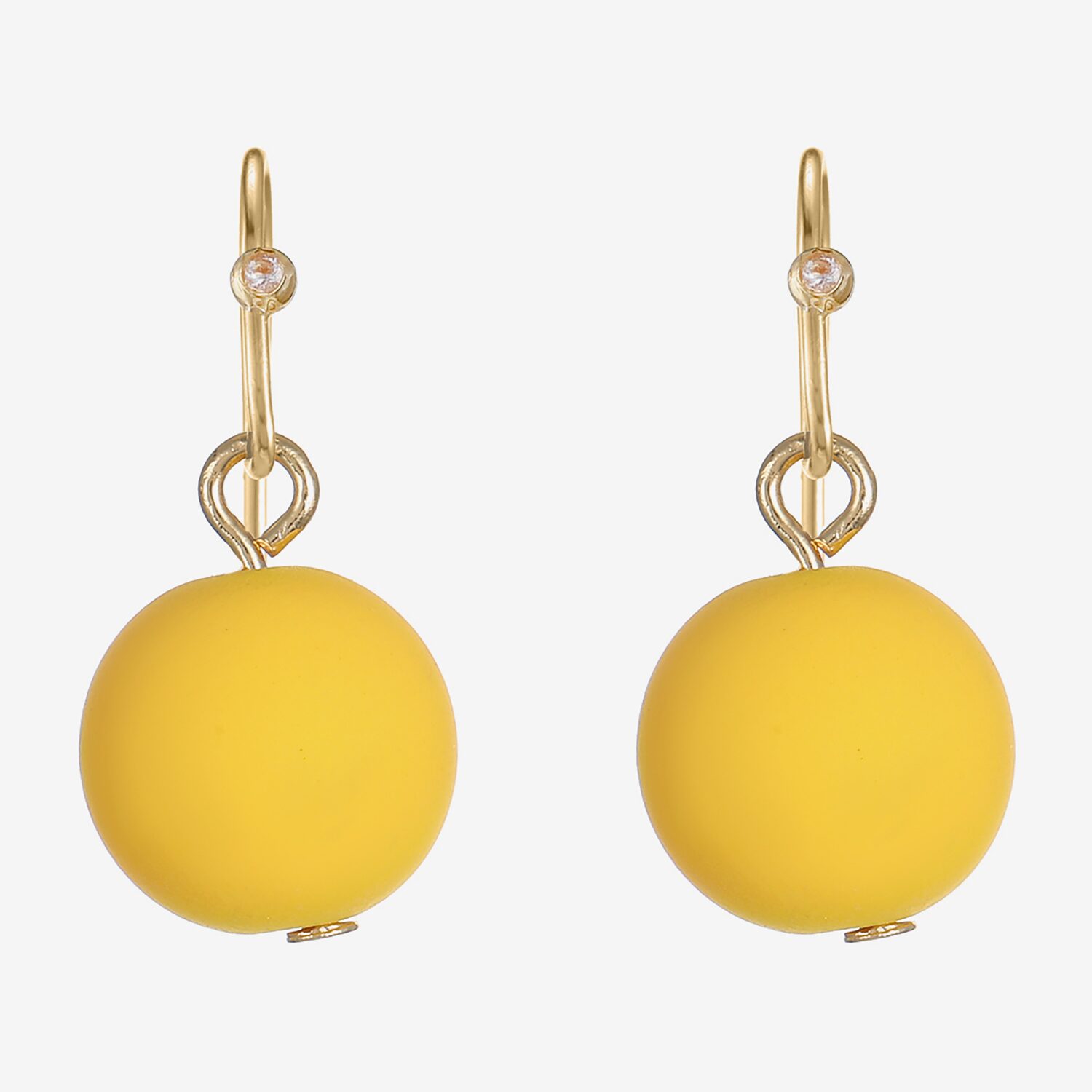 Liz Claiborne Womens Round Drop Earrings