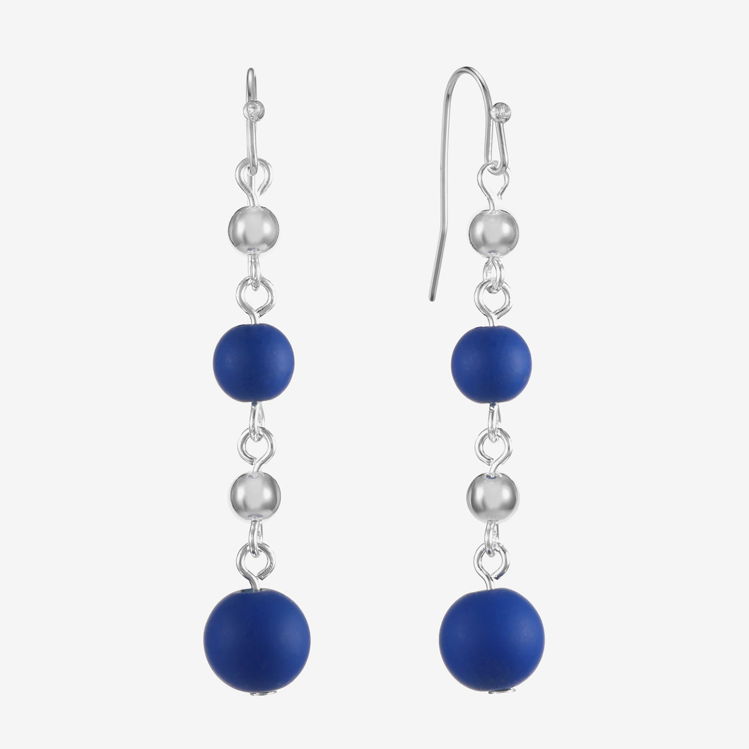 Liz Claiborne Womens Round Drop Earrings