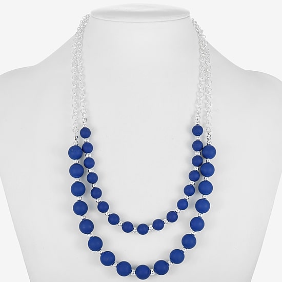 Liz Claiborne Womens 18 Inch Strand Necklace