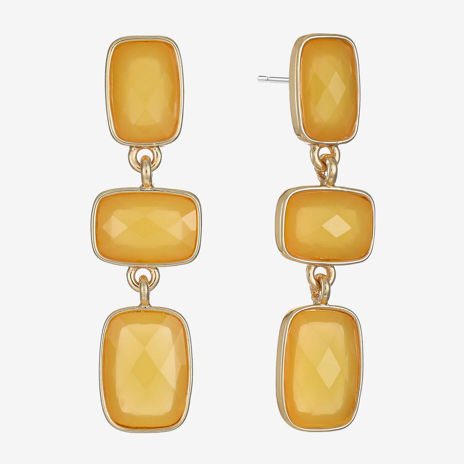 Liz Claiborne Womens Hypoallergenic Drop Earrings